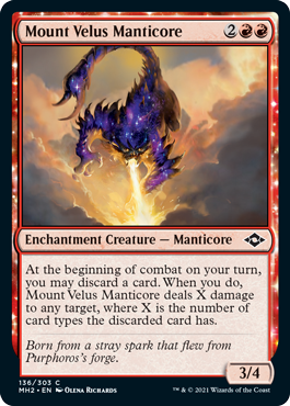Mount Velus Manticore (Foil)