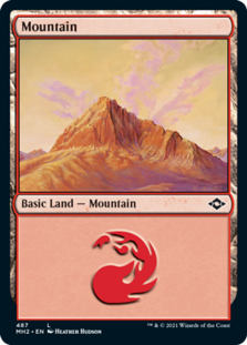 Mountain (487) (Foil)