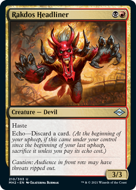 Rakdos Headliner (Foil)
