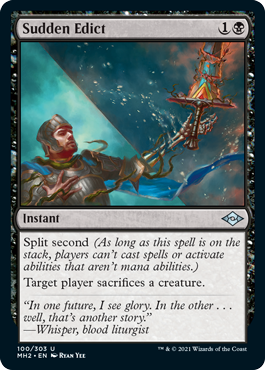 Sudden Edict (Foil)