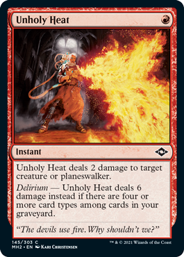 Unholy Heat (Foil)