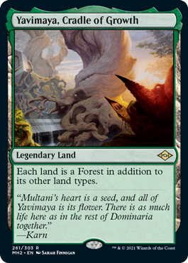 Yavimaya, Cradle of Growth (Foil)
