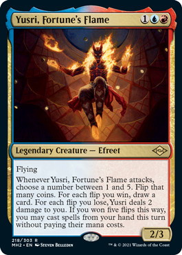 Yusri, Fortune's Flame (Foil)