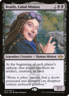 Braids, Cabal Minion (Foil Etched) (Foil)