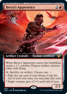 Breya's Apprentice (Extended Art) (Foil)