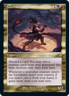 Chainer, Nightmare Adept (Retro Frame) (Foil)