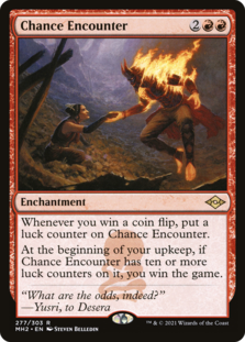 Chance Encounter (Foil Etched) (Foil)