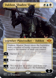 Dakkon, Shadow Slayer (Borderless) (Foil)