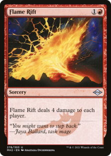 Flame Rift (Foil Etched) (Foil)