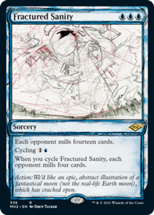 Fractured Sanity (Showcase) (Foil)