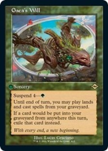 Gaea's Will (Retro Frame) (Foil)