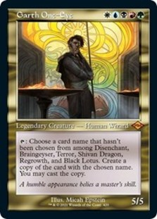 Garth One-Eye (Retro Frame) (Foil)