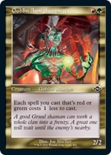 Goblin Anarchomancer (Retro Frame) (Foil)