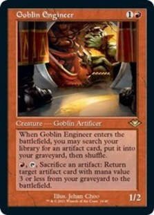 Goblin Engineer (Retro Frame) (Foil)