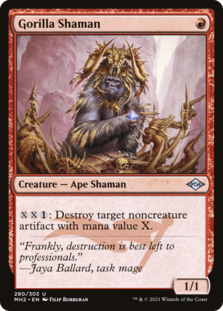 Gorilla Shaman (Foil Etched) (Foil)