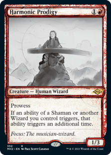 Harmonic Prodigy (Showcase) (Foil)