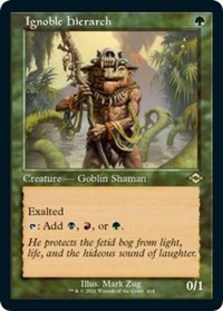 Ignoble Hierarch (Retro Frame) (Foil Etched) (Foil)