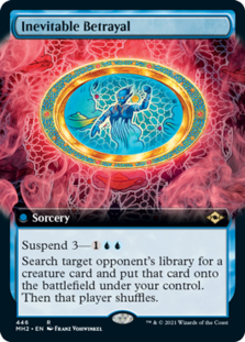 Inevitable Betrayal (Extended Art) (Foil)