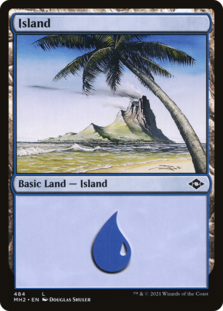 Island (484) (Foil Etched) (Foil)