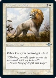 King of the Pride (Retro Frame) (Foil)