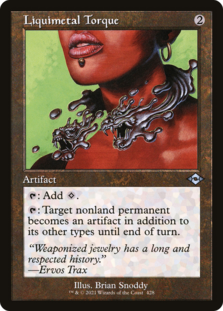 Liquimetal Torque (Retro Frame) (Foil Etched) (Foil)