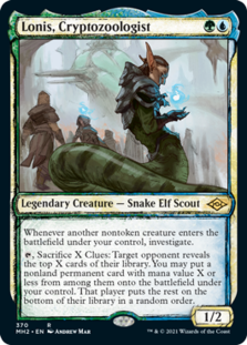 Lonis, Cryptozoologist (Showcase) (Foil)