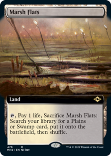 Marsh Flats (Extended Art) (Foil)