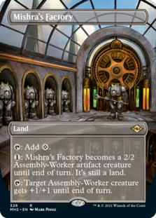 Mishra's Factory (Borderless) (Foil)