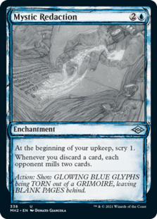 Mystic Redaction (Showcase) (Foil)