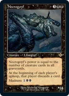 Necrogoyf (Retro Frame) (Foil)