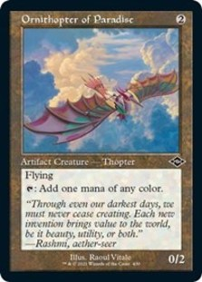 Ornithopter of Paradise (Retro Frame) (Foil)