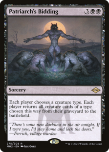 Patriarch's Bidding (Foil Etched)