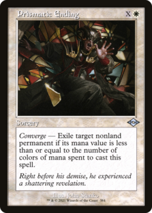 Prismatic Ending (Retro Frame) (Foil Etched)