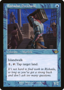 Rishadan Dockhand (Retro Frame) (Foil Etched)