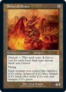 Scion of Draco (Retro Frame) (Foil)