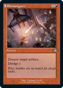 Shenanigans (Retro Frame) (Foil Etched) (Foil)