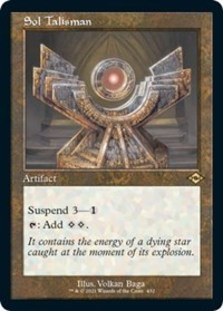 Sol Talisman (Retro Frame) (Foil)