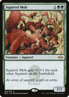 Squirrel Mob (Foil Etched) (Foil)