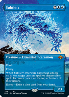 Subtlety (Borderless) (Foil)