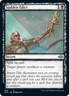 Sudden Edict (Showcase) (Foil)