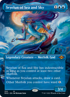 Svyelun of Sea and Sky (Borderless) (Foil)