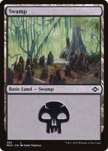 Swamp (485) (Foil Etched) (Foil)