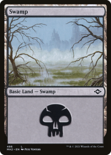 Swamp (486) (Foil Etched) (Foil)