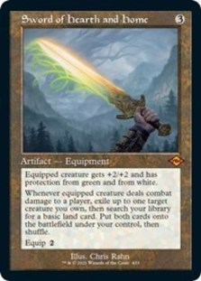Sword of Hearth and Home (Retro Frame) (Foil)