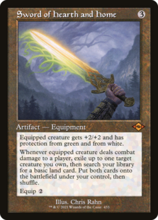 Sword of Hearth and Home (Retro Frame) (Foil Etched) (Foil)
