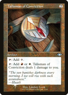 Talisman of Conviction (Retro Frame) (Foil Etched) (Foil)