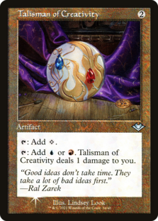 Talisman of Creativity (Retro Frame) (Foil)