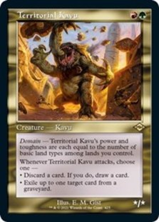 Territorial Kavu (Retro Frame) (Foil)