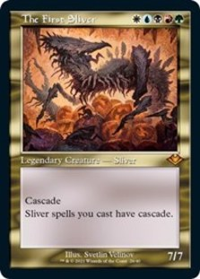 The First Sliver (Retro Frame) (Foil Etched) (Foil)
