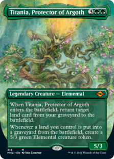 Titania, Protector of Argoth (Borderless) (Foil)